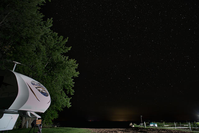 Mille Lacs Stars Beyond the Beach
