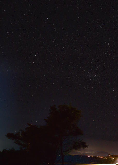 Oregon Stars and Beach Distant-