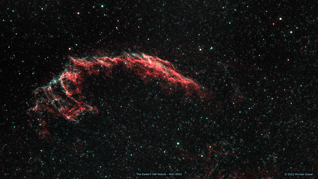 The Eastern Veil Nebula - NGC6992 / C33