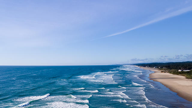Oregon Coast from Drone
