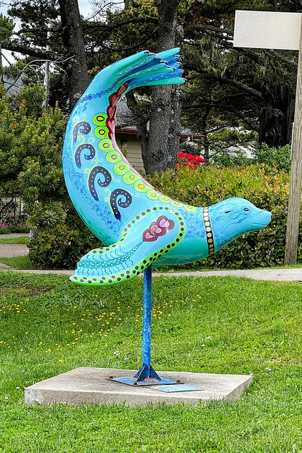 Seal Statue