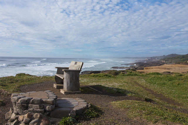 Bench along the trail