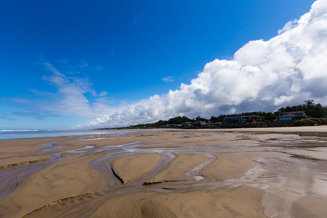 "Rivers" in the beach