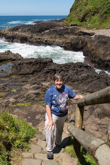 Ginger at Cape Perpetua