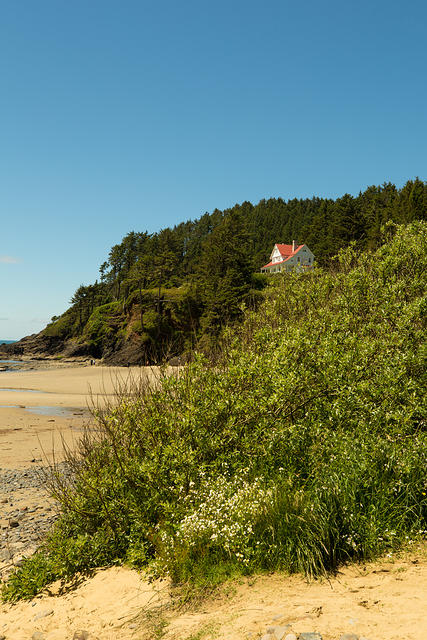 View of Keeper's House from Hecata Beach