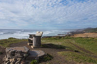 Bench along the trail