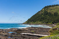 View of the Cape from the rocks south of it